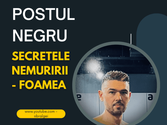 postul negru, beneficii si secretele nemuririi; biohacking
