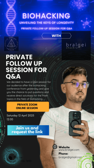 Biohacking Q&A with Bralgei Shackry