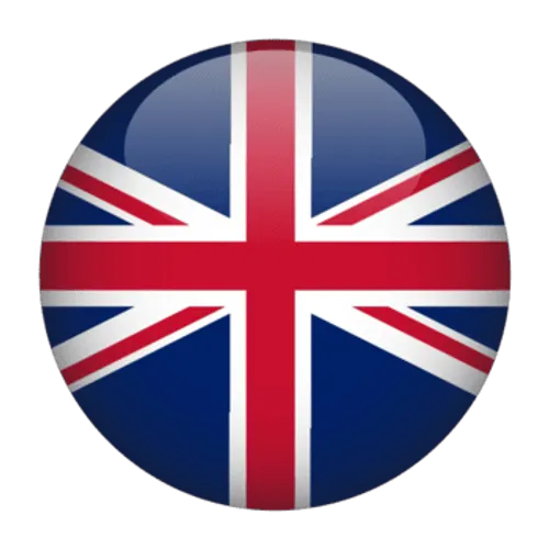 united kingdom 3d rounded flag with transparent background free png