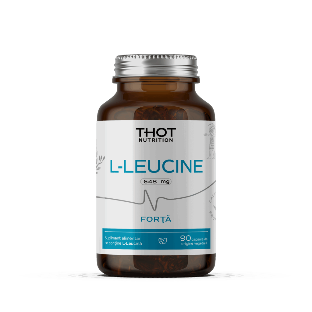 Sarcopenie, Osteopenie, Muschi, Oase - Ai nevoie de mușchi și densitate osoasă? Citește asta. 8 Leucina - FORTA-MUSCHI-RECUPERARE (THOT-L-LEUCINE-90-CAPSULE)