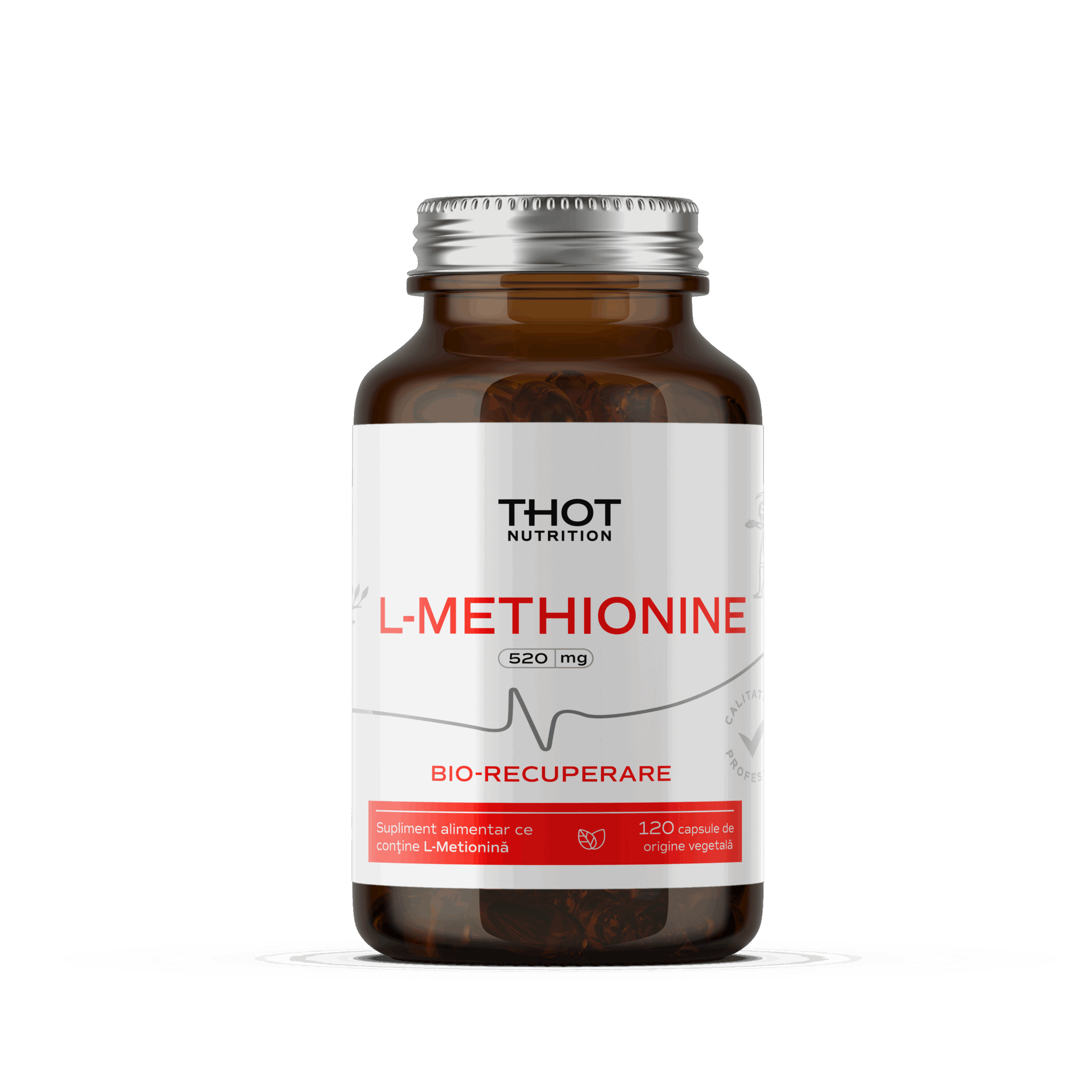 Thot L-Methionine 120 capsule - regenerare celulara recuperare biologica