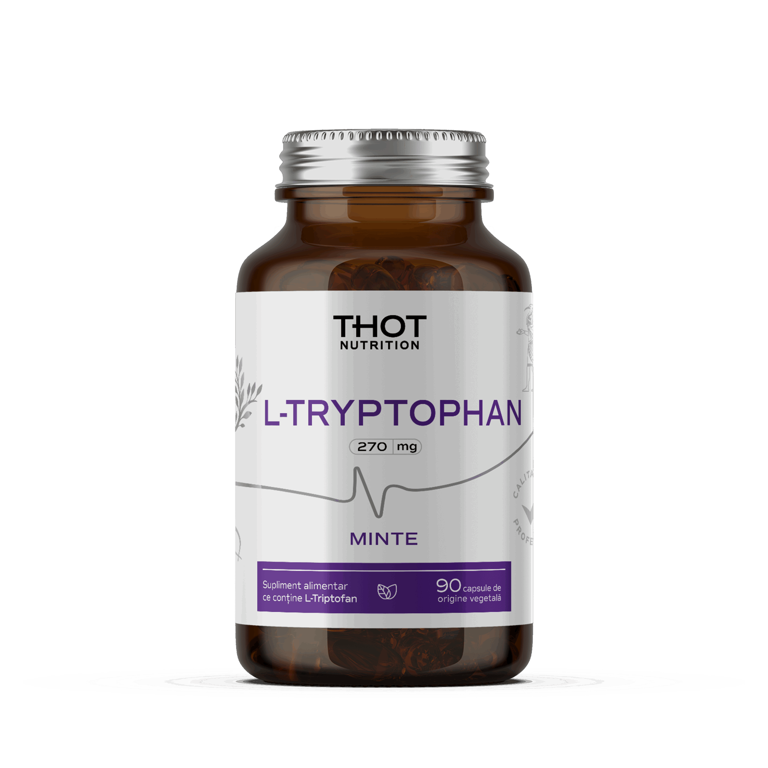 Thot L-Tryptophan 90 capsule - minte creier serotonină melatonină